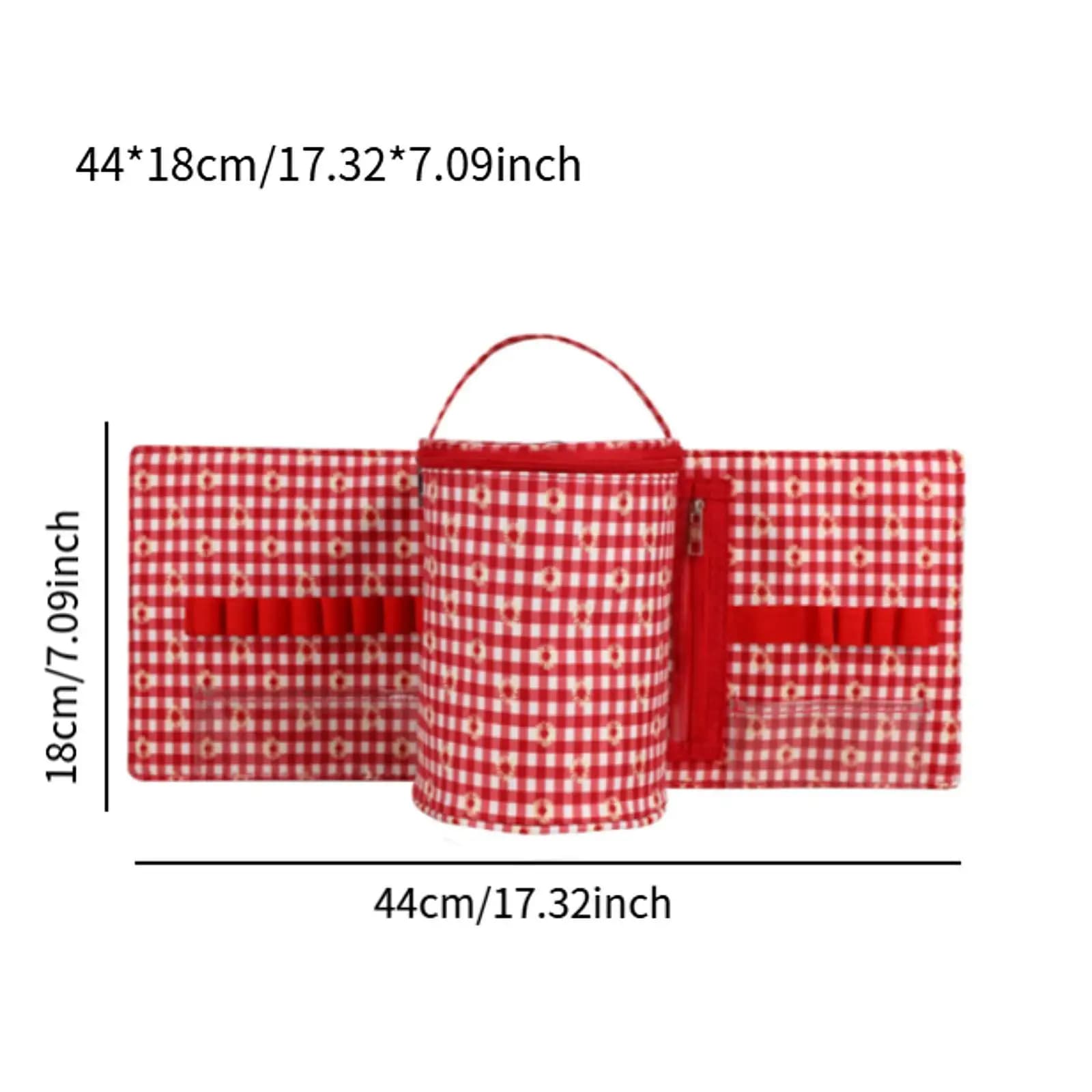 Borsa portaoggetti in filato Borsa all'uncinetto per ganci in lana e filato Forniture per maglieria