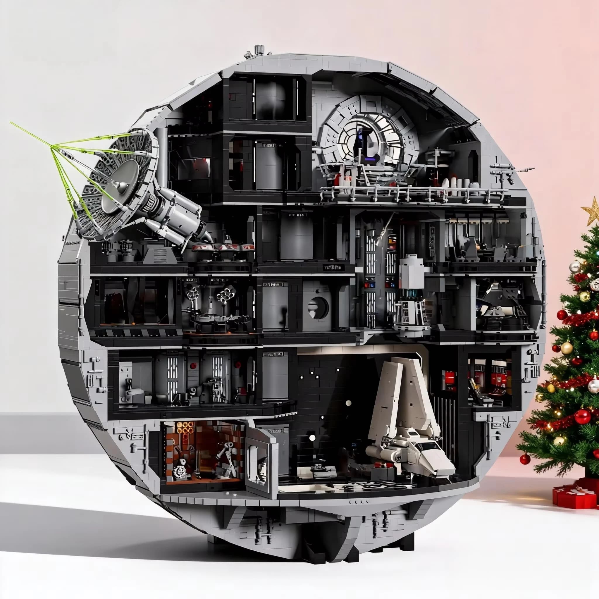 Nuova Serie Creativa Ultimate Collector: Modellini di Navi Stellari, Blocchi da Costruzione, Giocattoli per Bambini e Adulti, Regali di Compleanno e Natale