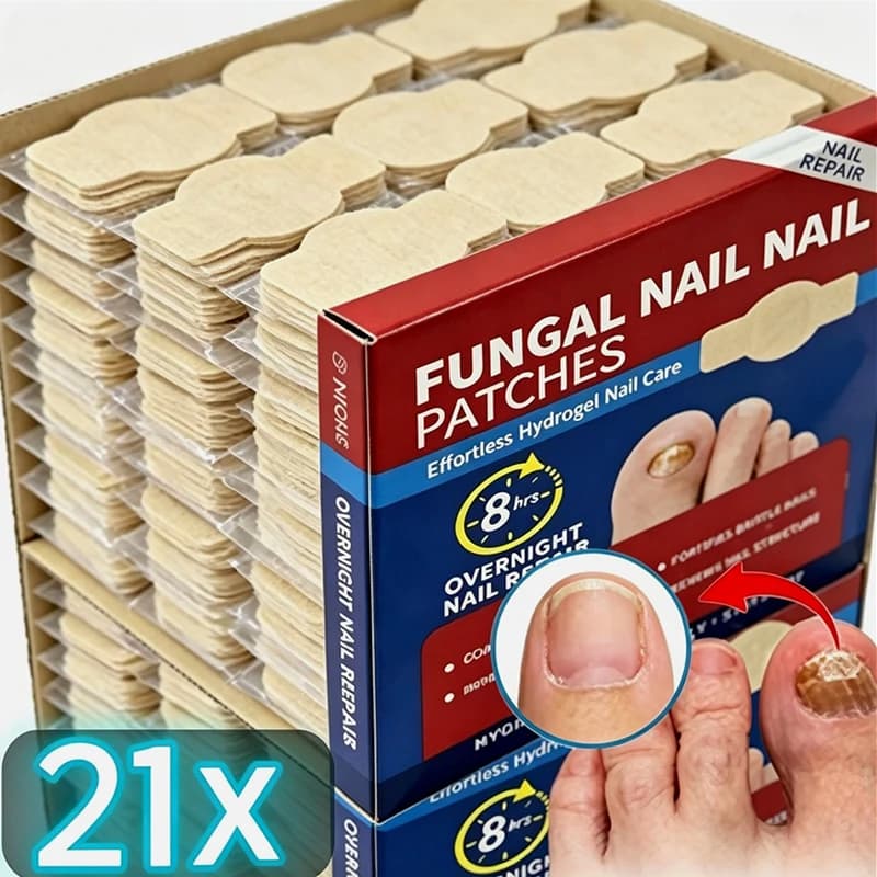 21PCS Nail Repair Patches Toenail Fungus Patch Sticky Care Tools Nail Ingrown Correction Sticker Paronychia Disposable Toe Patch