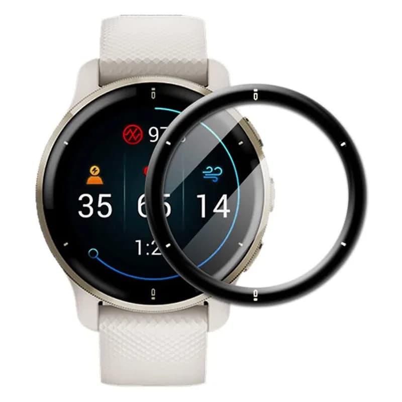 3D Curved Film for Garmin Venu 2 Plus Full Screen Protective Film Smartwatch Accessories