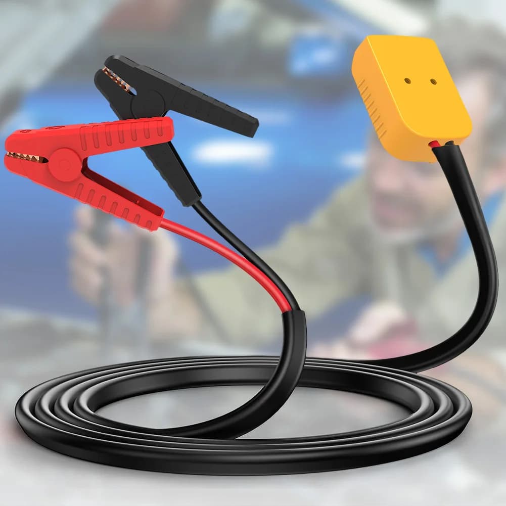 Cavo di Avviamento per Auto 8AWG, Cavo Booster Compatibile con Batterie Dewalt 18V/20V