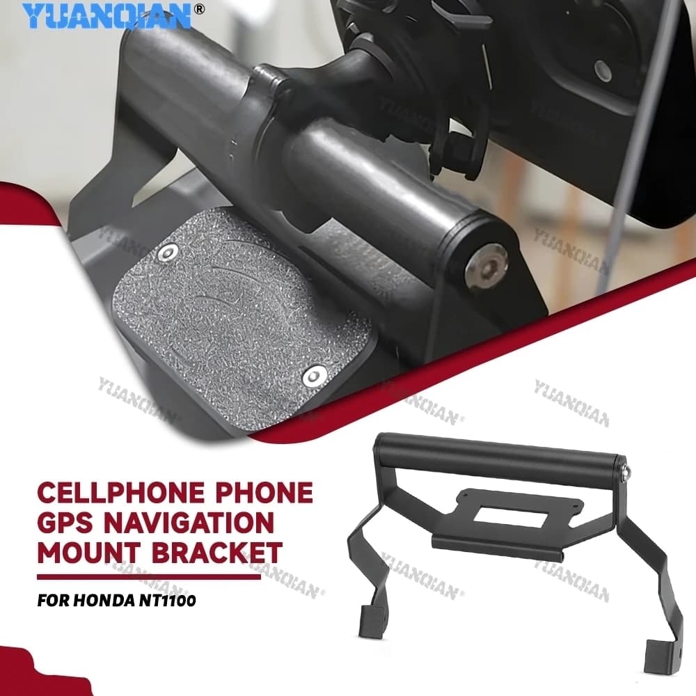 Per Honda NT 1100 NT1100 1100NT 1100 NT 2025-2026-2027 Supporto per Navigatore Moto, Staffa per Dashcam e Supporto Telefono