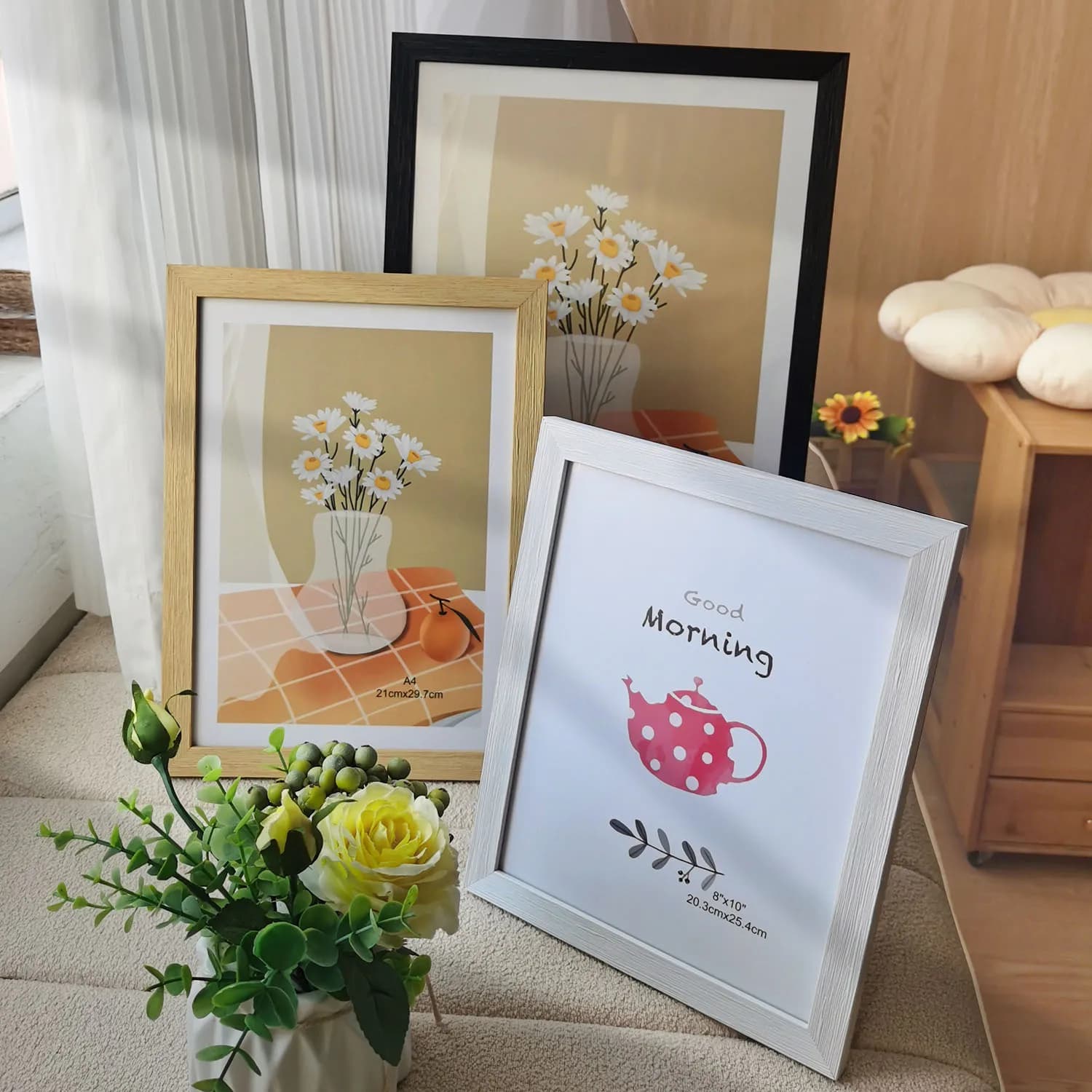 Resin Picture Frame 10X15/15X20/20X25cm A4 Living Decor Honors Certificate Document Frame Photo Frame for Wall Hanging Desktop