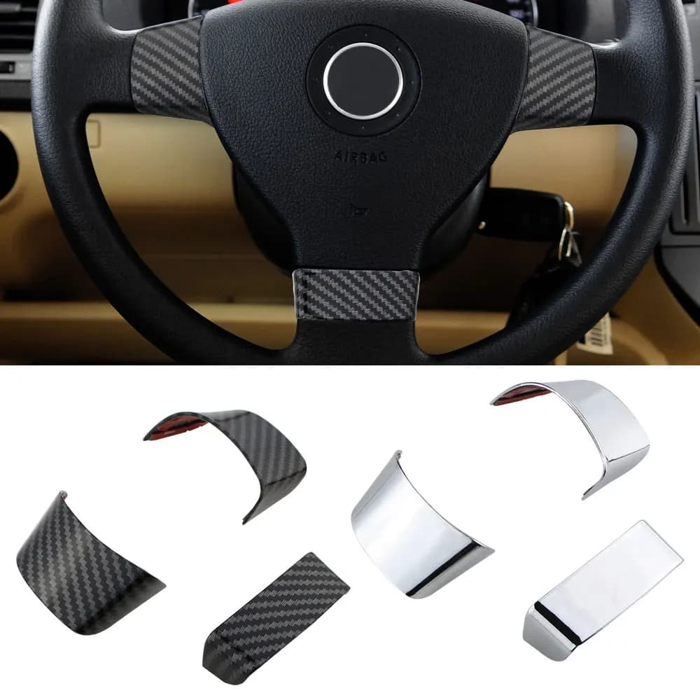 For Volkswagen VW Golf 5 MK5 Passat B6 Jetta Tiguan Touran 2007-2011 Wheel Cover Panel Decoration Wall decal Trim