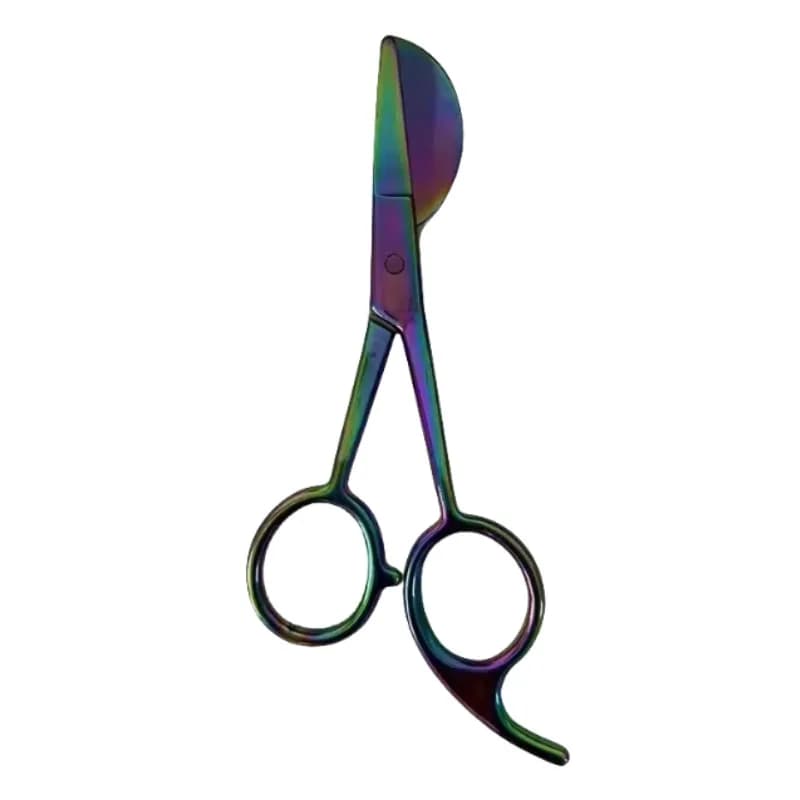 Portable Ergonomic Duckbill Blade Scissors Waterproof Rustproof Stainless Steel Carpet Shears for applique Crafting Tools