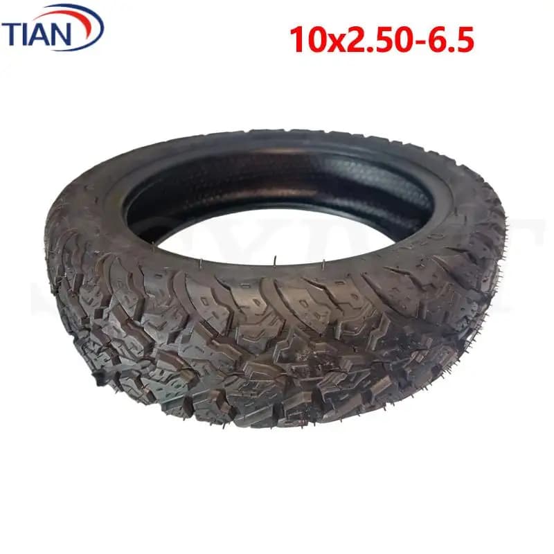 Pneumatici Tubeless 10X2.50-6.5 per Monopattino Elettrico da 10 Pollici, Compatibili con Ninebot Max G30 e Okai Neon Pro Ducati PRO