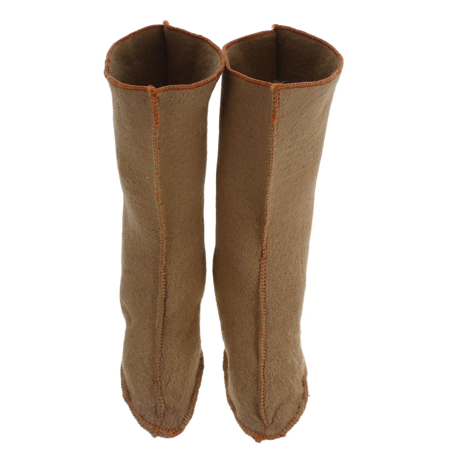 1Pair Men Thermal Winter Snow Boots Waterproof Oxford Cloth Lined for Fishing Hiking Outdoor Cold Weather Warmth Durability