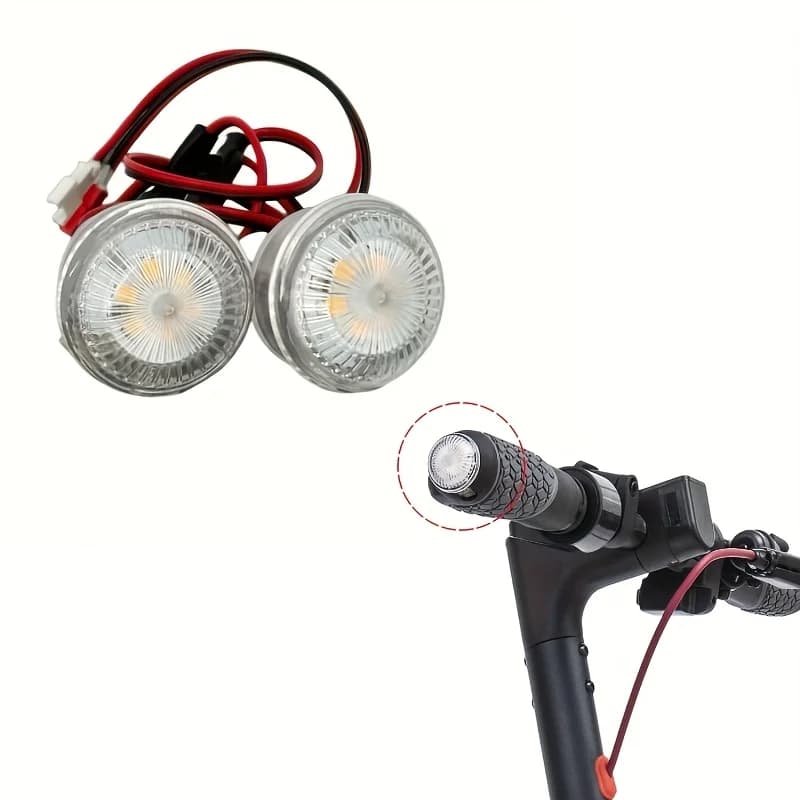 1 Pair Electric Scooter Turn Signal Light For Urban Glide SHARK/RIDE Scooter Universal Left and Right Turn Signal Light Parts
