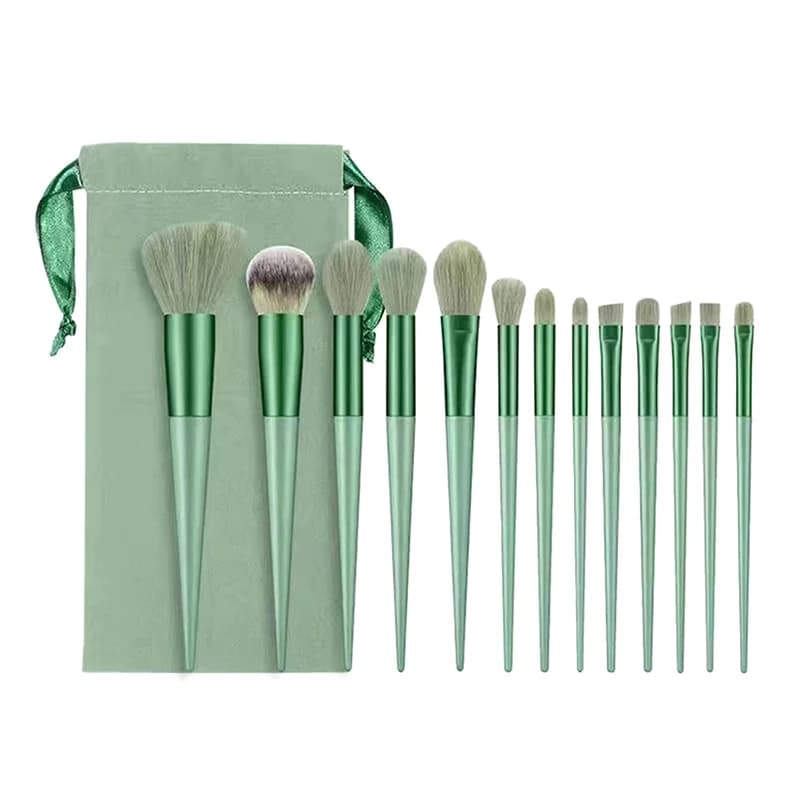 13 pennelli per trucco set morbido pennello per viso occhi ombretto pennello per fondotinta pennello per trucco multifunzionale per principianti