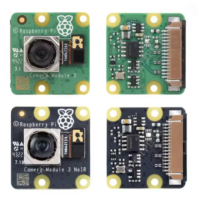 Raspberry Pi Camera Module 3 Official Auto-Camera Module 12MP High Resolution IMX708 75 ° /120 ° IR/FOV