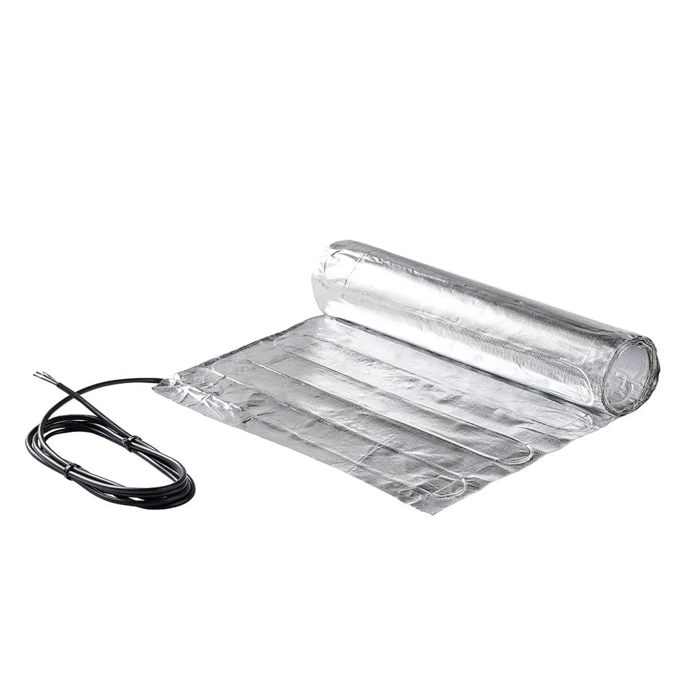 230V 150w/m2 Aluminum sheet electric heating pad Heating system floor for laminated carpet Hot wood bamboo floor