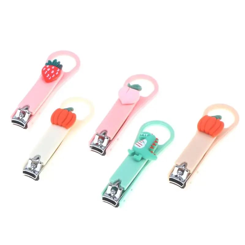 Cartoon Nail Clippers Colorful Kids Nail Trimmer Scissor Pedicure Toenail Cutter Manicure Beauty Tool