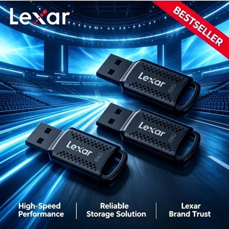 Lexar USB Flash Drive Memory Stick High Speed Portable Pen Drive U Disk For Laptop Computer Data Storage