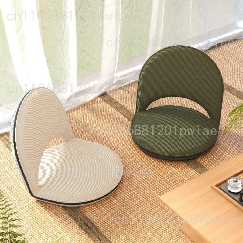 Divano pigro, seduta tatami, sedia con schienale, piccolo divano singolo pieghevole, cuscino per seduta da balcone o davanzale della camera da letto
