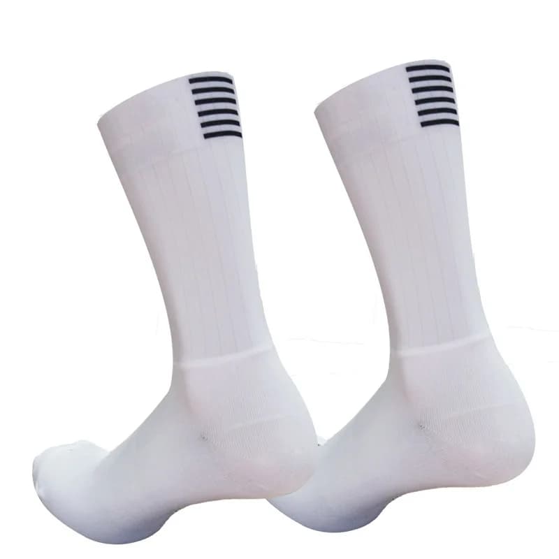 2026 Silicone New Pro Team Slip Aero Cycling Socks Anti Road Bike Socks Men Sport Calcetines Ciclismo