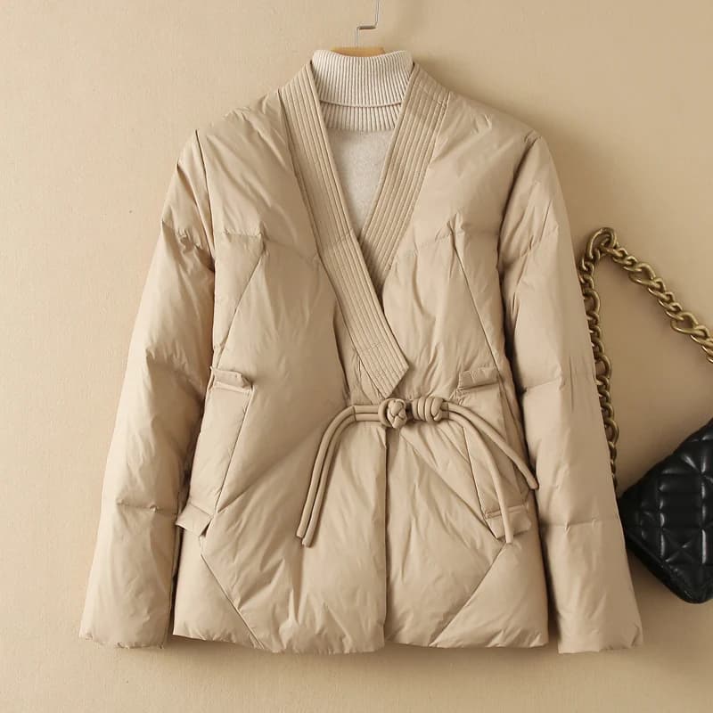 SEDUTMO Cappotto in piumino d'anatra oversize primaverile Giacche vintage da donna Parka casual moda autunnale ED2132