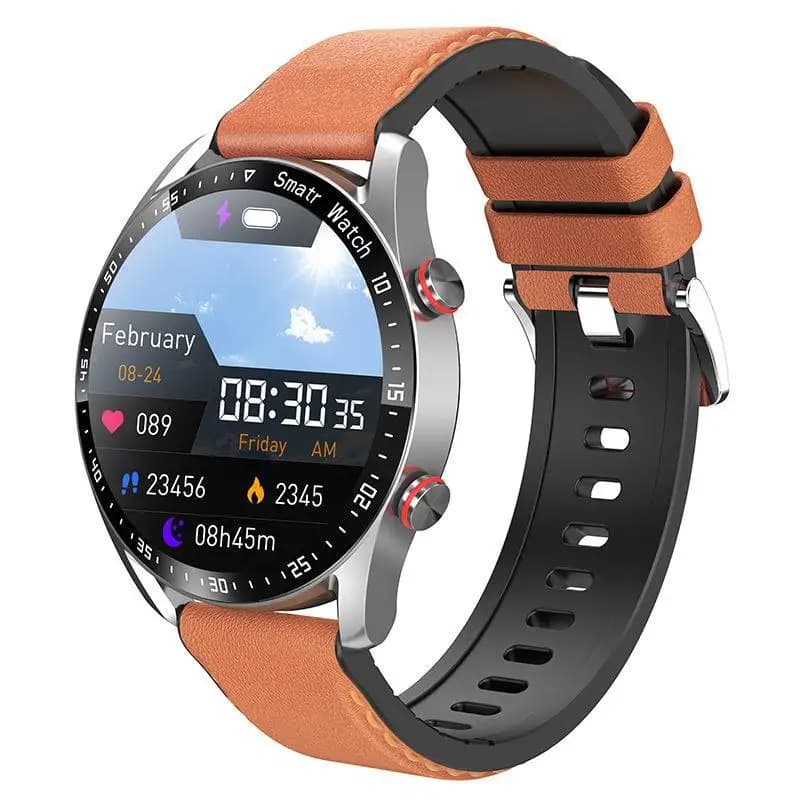 Smartwatch HW20 con Schermo HD da 1,28 Pollici, Chiamate Bluetooth, Notifiche, Monitoraggio Cardiaco, Modalità Multi-sport, Download di App e Personalizzazione del Quadrante