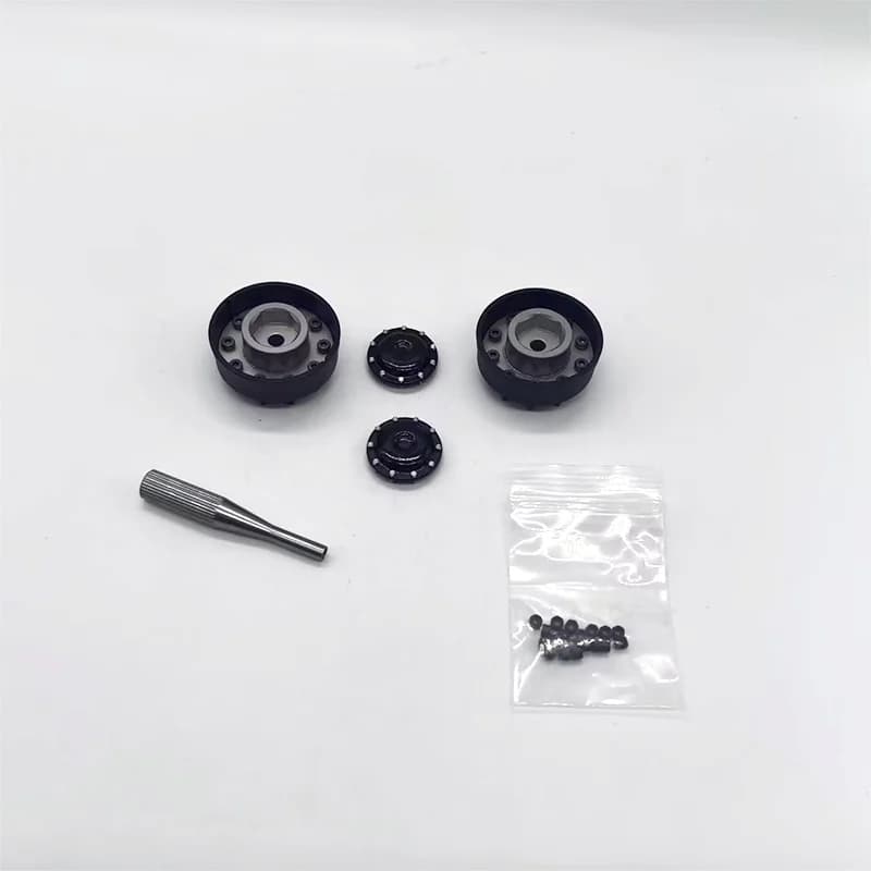 Cuscinetti ruota anteriore modello ScaleClub e versione connessioni esagonali PER dettagli giocattolo modello camion Tamiya 1/14