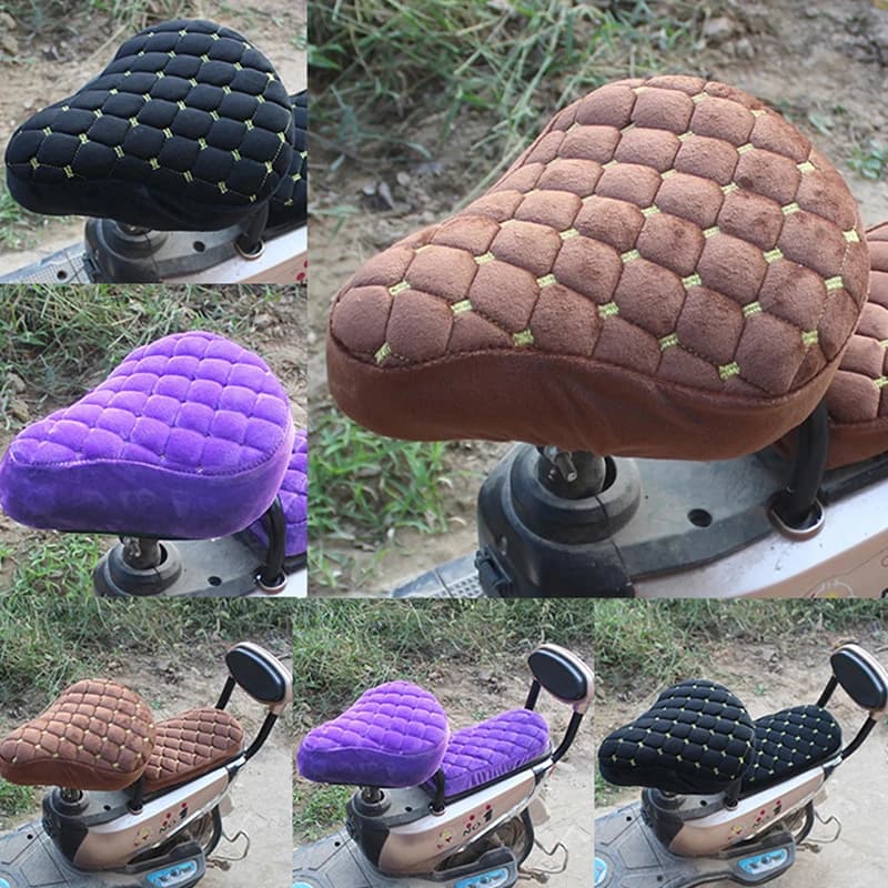 Electric Bicycle Seat Cover Universal Car Bike Cover Battery Comfortable Cover Thickening