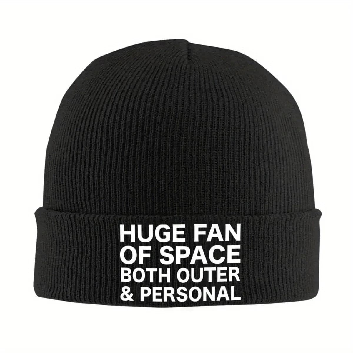 2026 Huge Fun Of Space Beanie Hats both outer and personal Bonnet Hats Unisex Adult Outdoor Sport Beanies Winter Custom Elastic