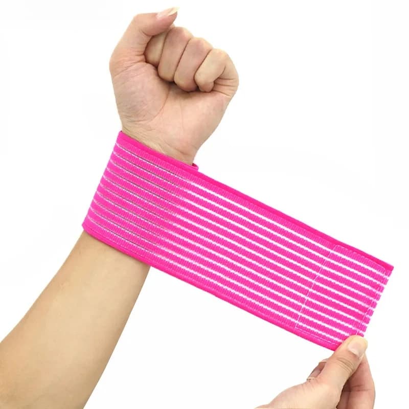 1/2/3 Pezzi Fasce da Polso Regolabili con Pesi, Supporto per Polso, Dispenser Manuale, Benda Elastica Protettiva Professionale per Sport da 40 cm