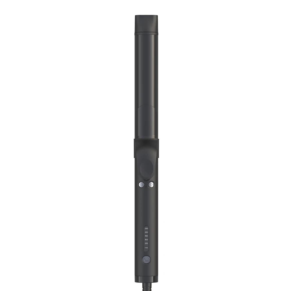 Automatic LED curling iron Classical aluminum barrels with anti-coating design with clip for power source for hotel