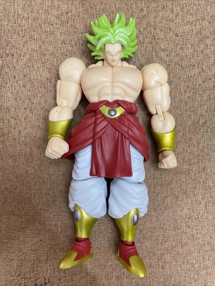 Senza Scatola, Confezione Multipla Bandai, Modellini Snodabili Dragon Ball Super Broly, Goku, Vegeta, Cell, Ophelisa da 6 Pollici, Regali