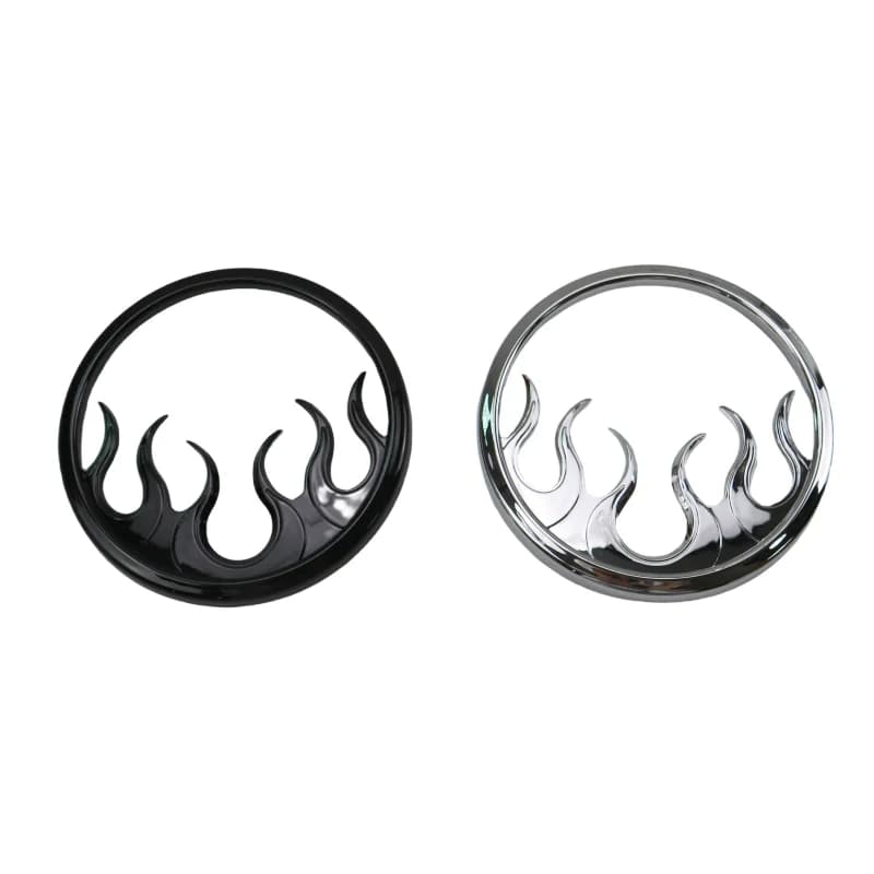 Moto Fiamma Altoparlante Anteriore Griglia Accento Trim Copertura Per Harley Touring Electra Glide Ultra Limited FLHYK 2014-2022