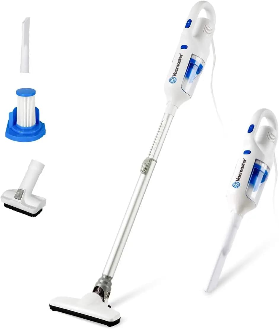 Aspirapolvere 2-in-1 Ultra Leggero con Potenza di Aspirazione di 14Kpa per Casa, Auto, Peli di Animali Domestici