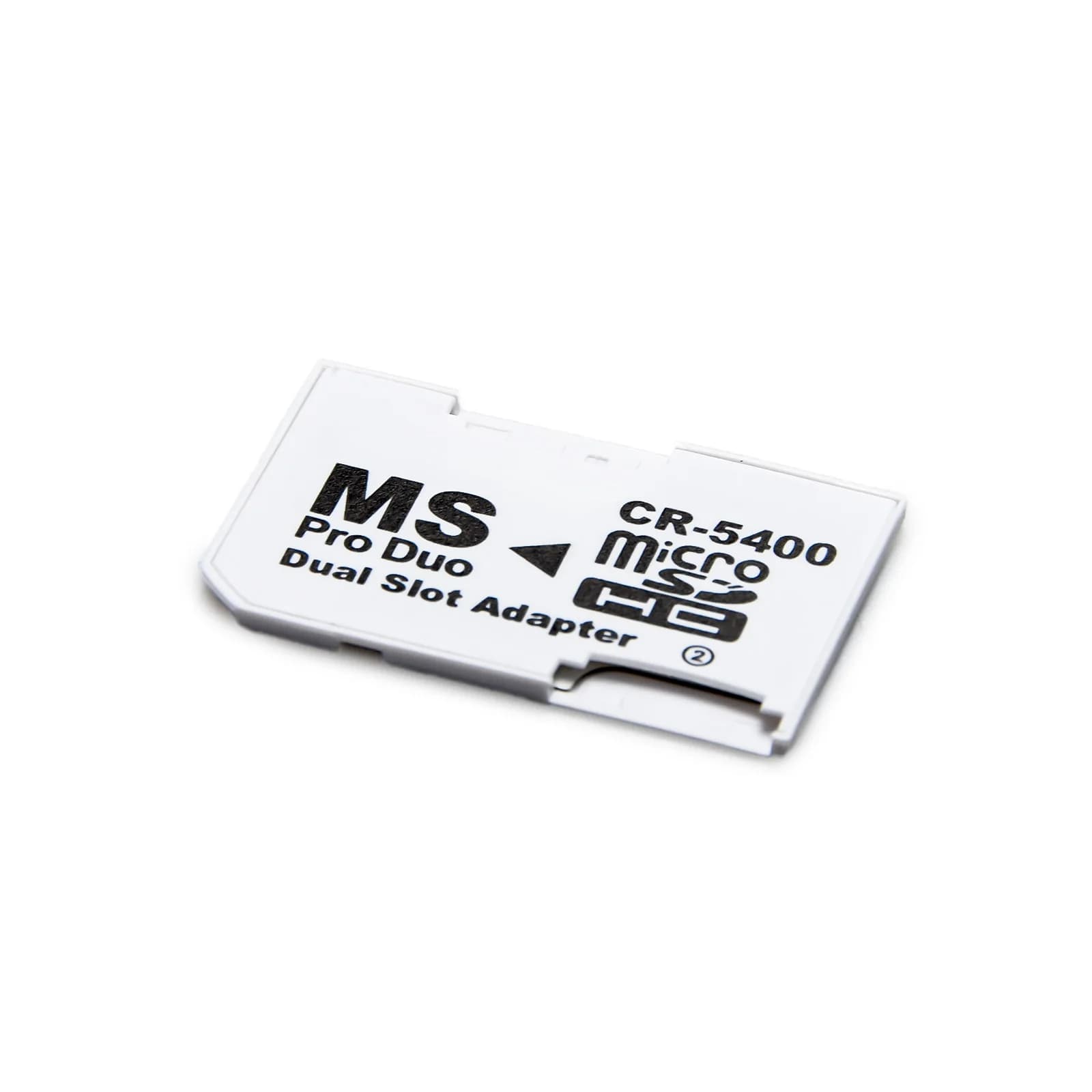 Lettore di schede a doppio slot da 1 pz Nuovo lettore Micro SD SDHC TF a MS Memory Stick Pro Duo per adattatore per schede PSP