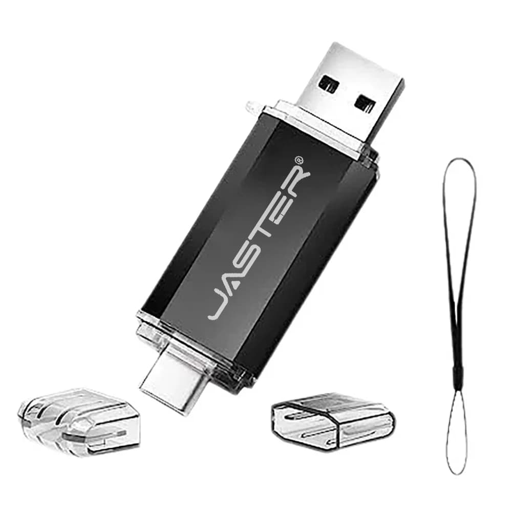 Chiavetta USB OTG da 8 GB 16 GB per telefono Android 64 GB pendrive 128 GB 32 GB tipo c pen drive Chiavetta di memoria in metallo cle usb