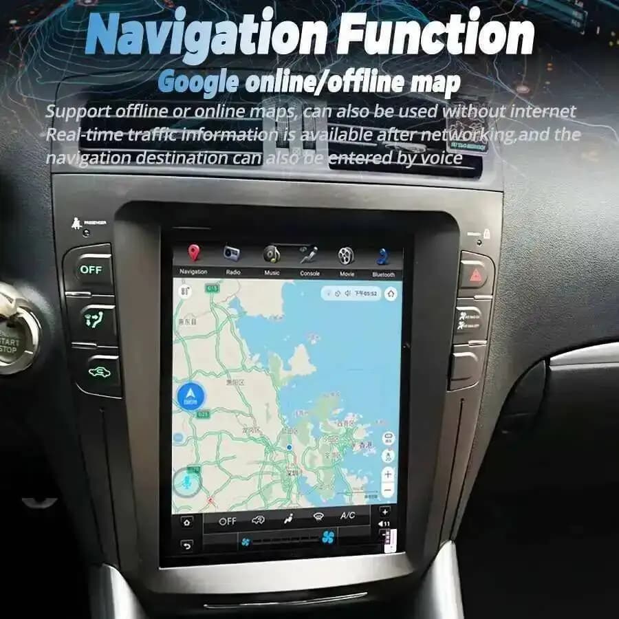 Navirider Con 360 Android 15 autoradio smart Radio Per Lexus IS250 Is200 IS220 2009 2010 2011 Stereo 128GB CarPlay 10.4''DSP