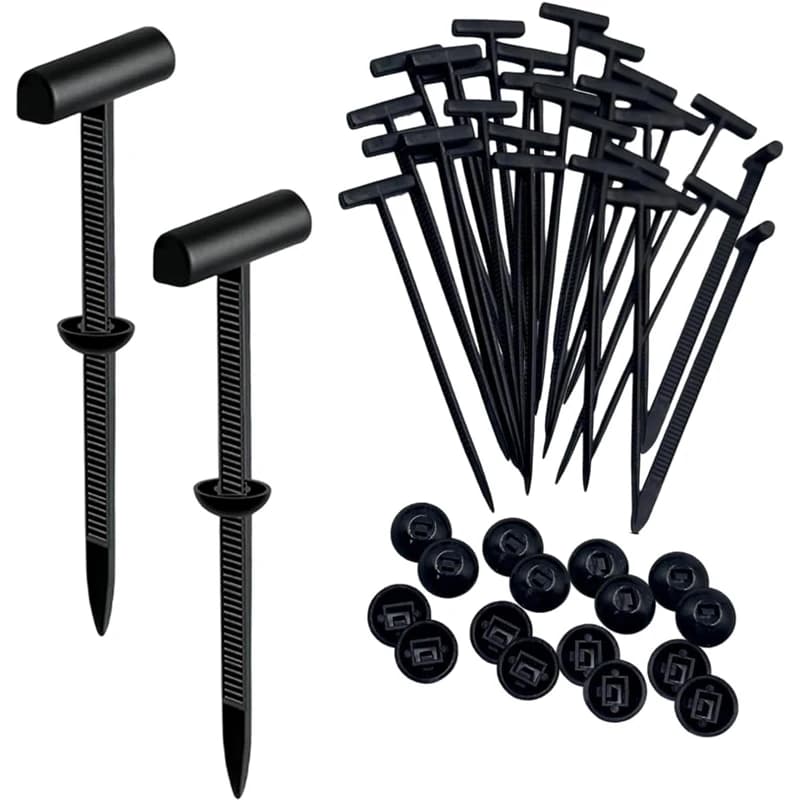 Fibbia universale per fascette in nylon Fibbia per fascette multifunzionali con design a bottoni Fascette per cavi per riparazioni quotidiane dell'auto