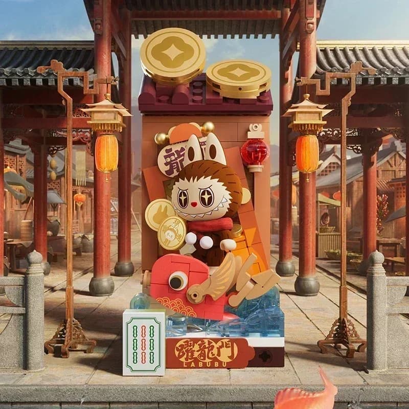 POP MART Snake ricco Capodanno Celebrazione Serie mano fortunata Scatola cieca - Figura carina regalo bambola giocattolo per collezionisti