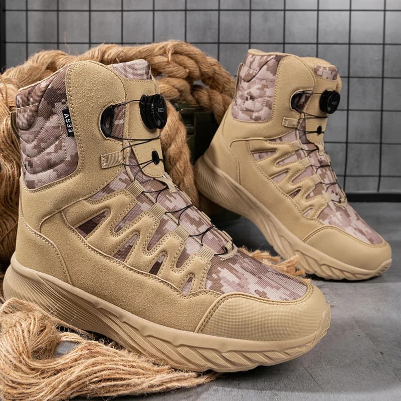 Scarpe da trekking all'aperto Stivali da uomo Scarpe alte antiscivolo da uomo Scarpe sportive casual comode e morbide resistenti all'usura da uomo