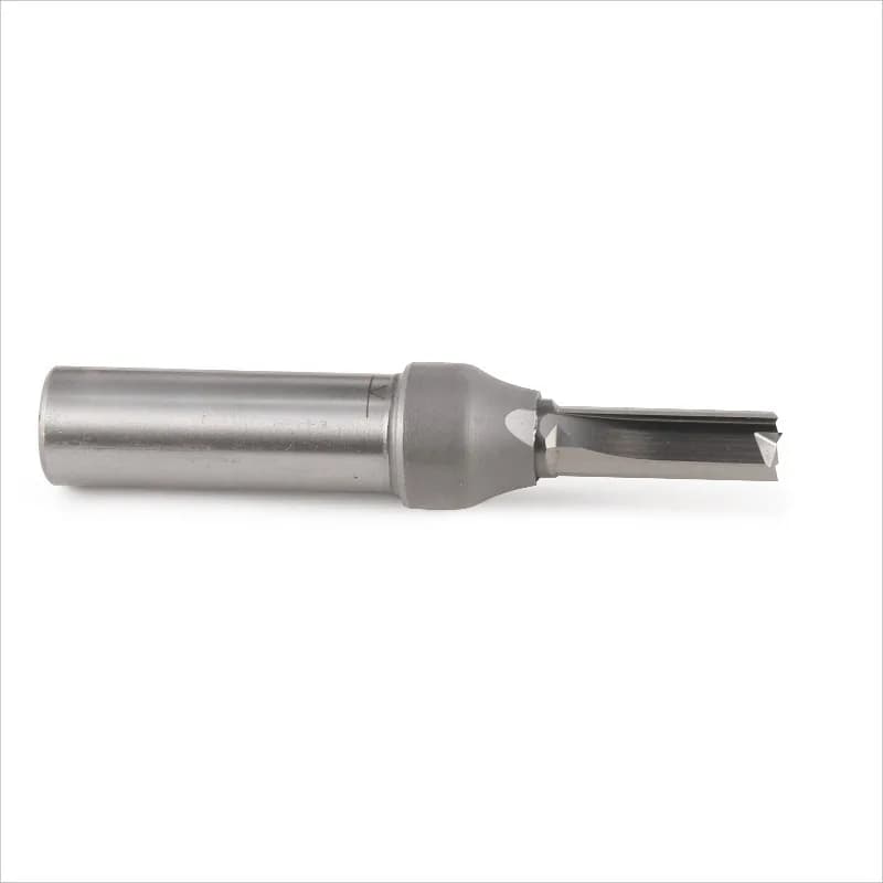 TCT12.7 Shank Three-blade Straight Groove Milling All-round Cutting Knife Alloy Solid Wood Hardwood Particle Board Engraving