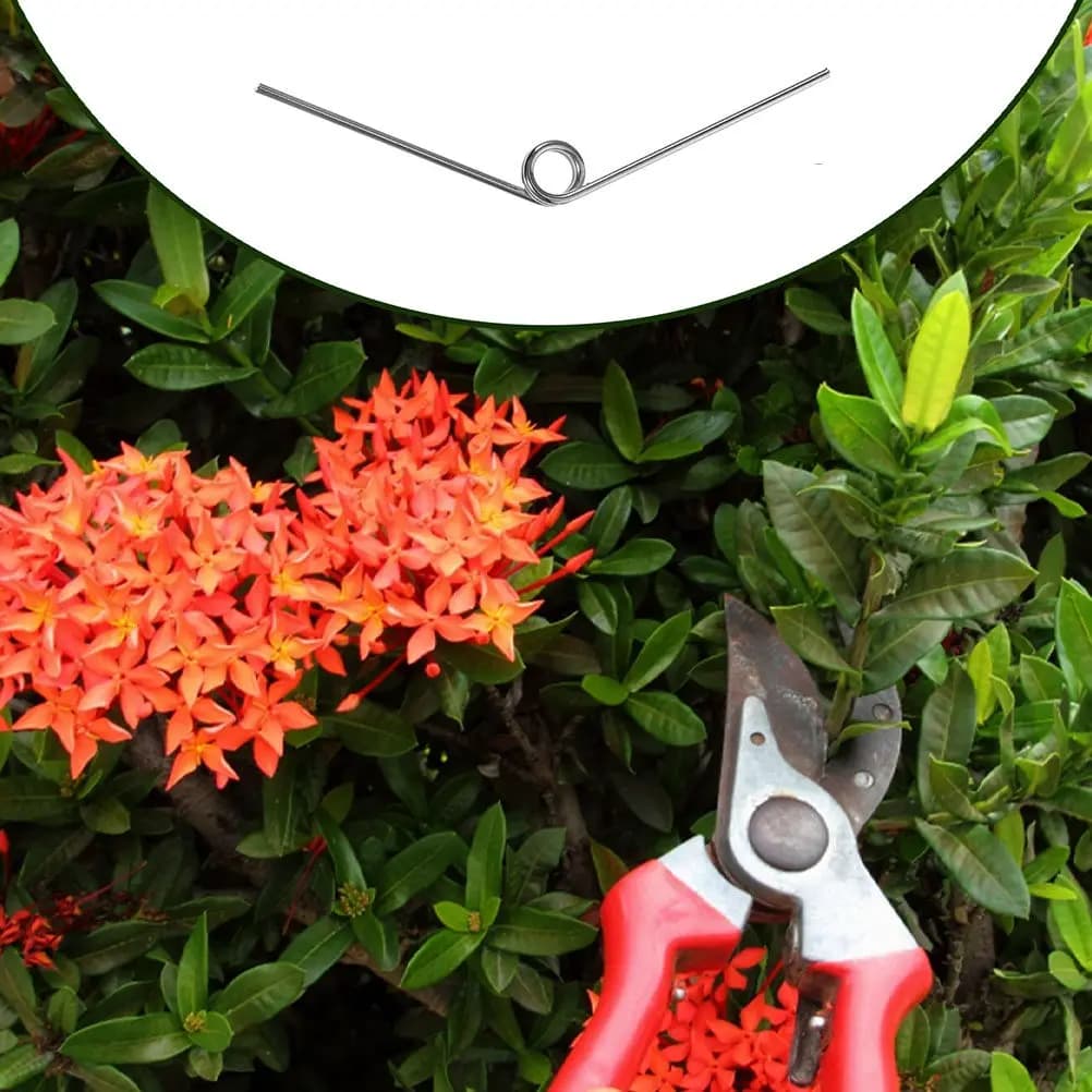 12 Pieces Stainless Steel Replacement Mold for Power Scissors, Springs for Garden Shears, Spare Parts for Cutting Tools