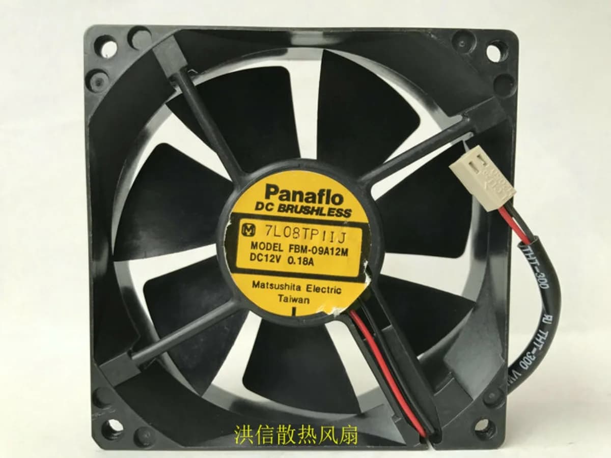 Ventola per chassis Panafllo FBM-09A12M 12V 0.18A 90*25MM 9025 a 2 pin