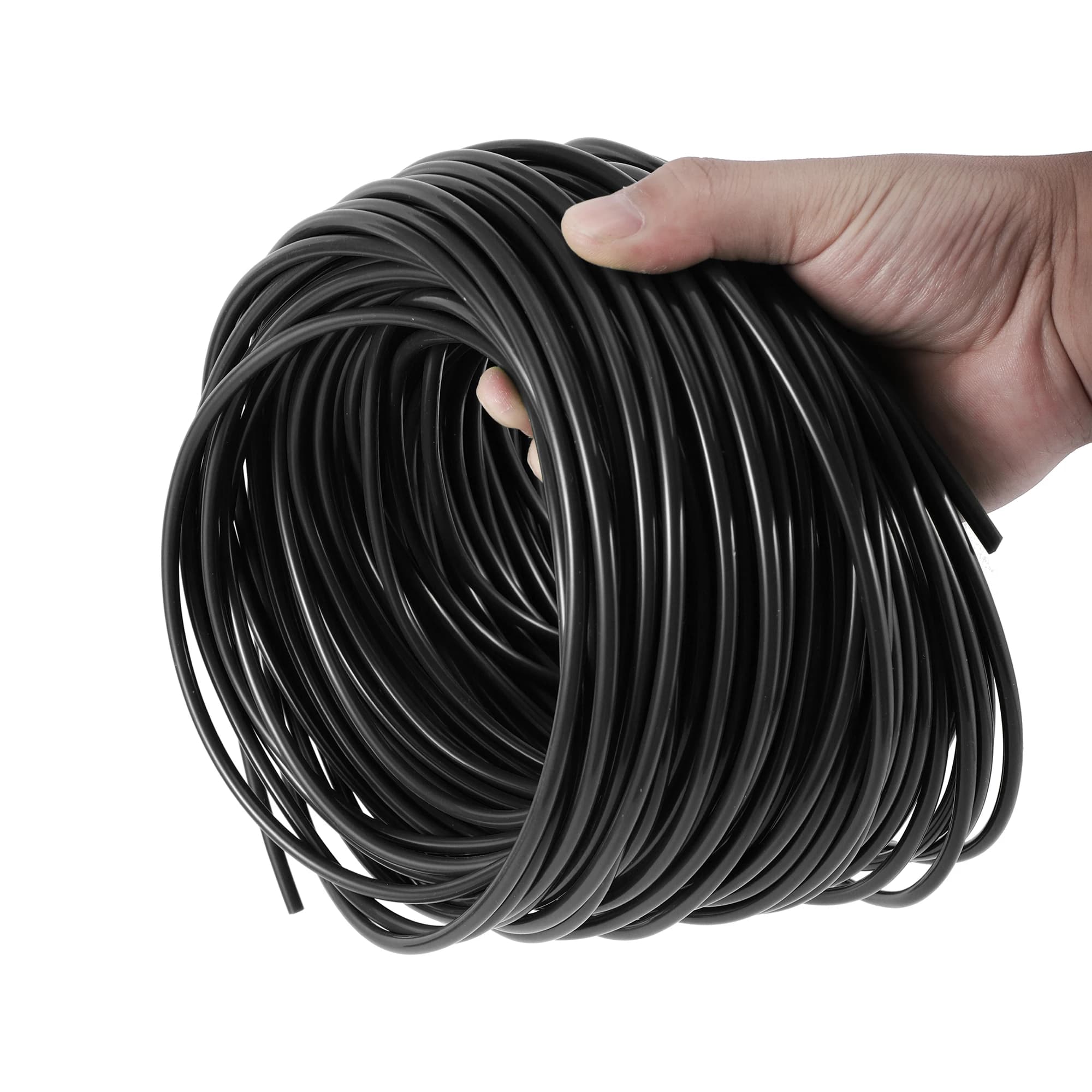 10m/20m/40m Giardino Irrigazione 3/5mm Tubo Micro Irrigazione a goccia Tubo di Acqua Con Foro Puncher Serra Bonsai Pianta Tubo di Gocciolamento
