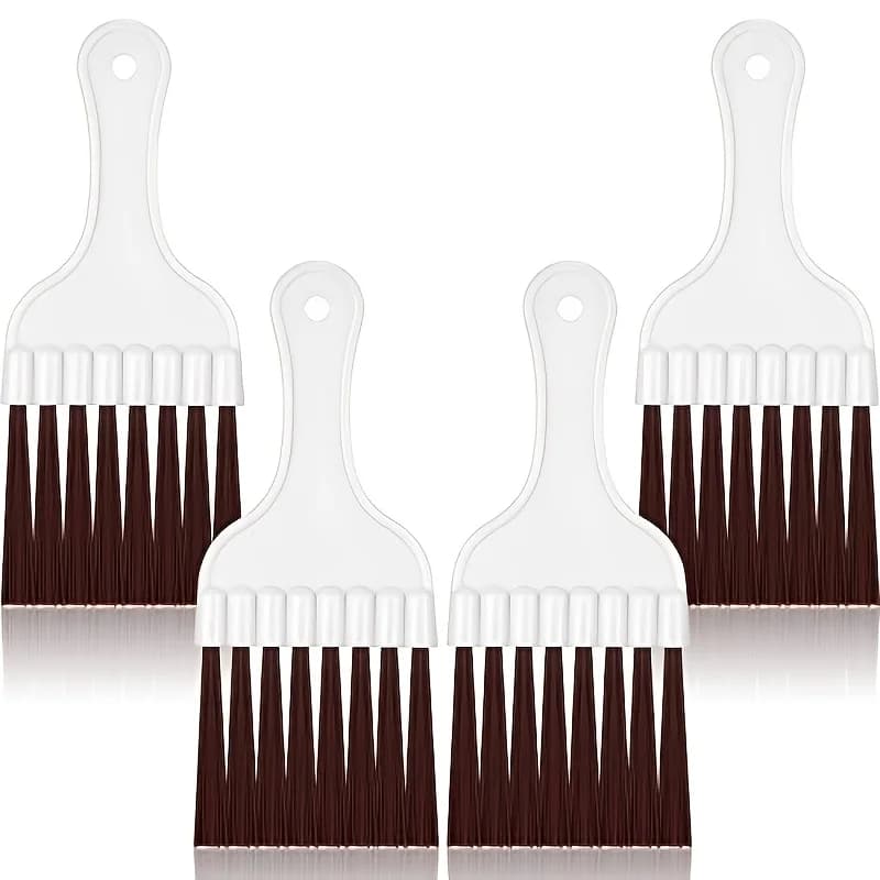 1Pc Coil Cleaning Brush, Air Conditioner Condenser Refrigerator Cleaner, HVAC Coil Cleaner Mini Plastic Stir Brush