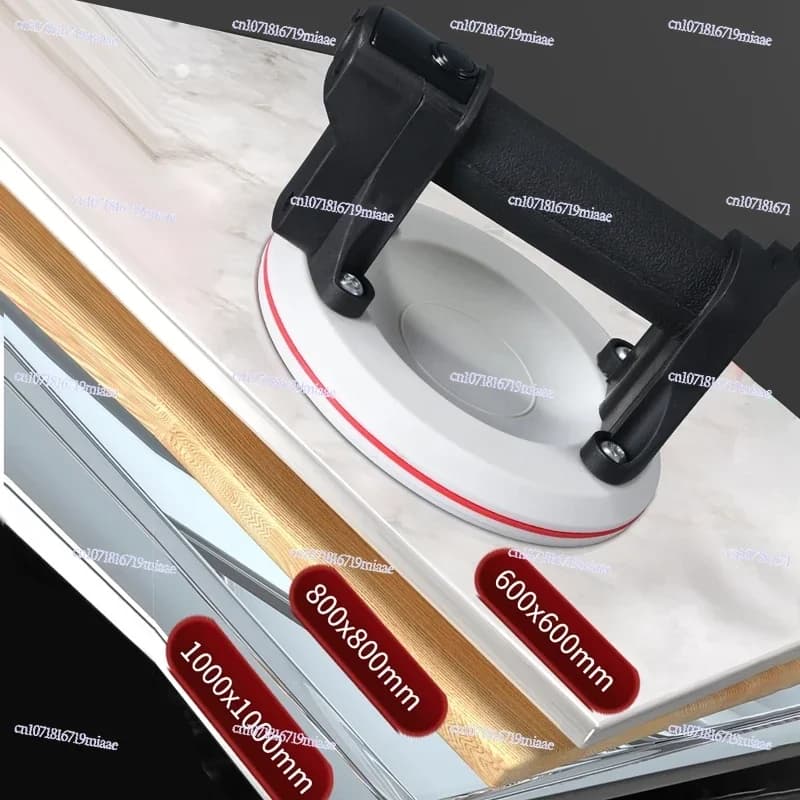 Ventosa elettrica da 6" per piastrelle di granito Vetro Avvio con un clic Aspirapolvere resistente Forte ventosa Vuoto Lifte