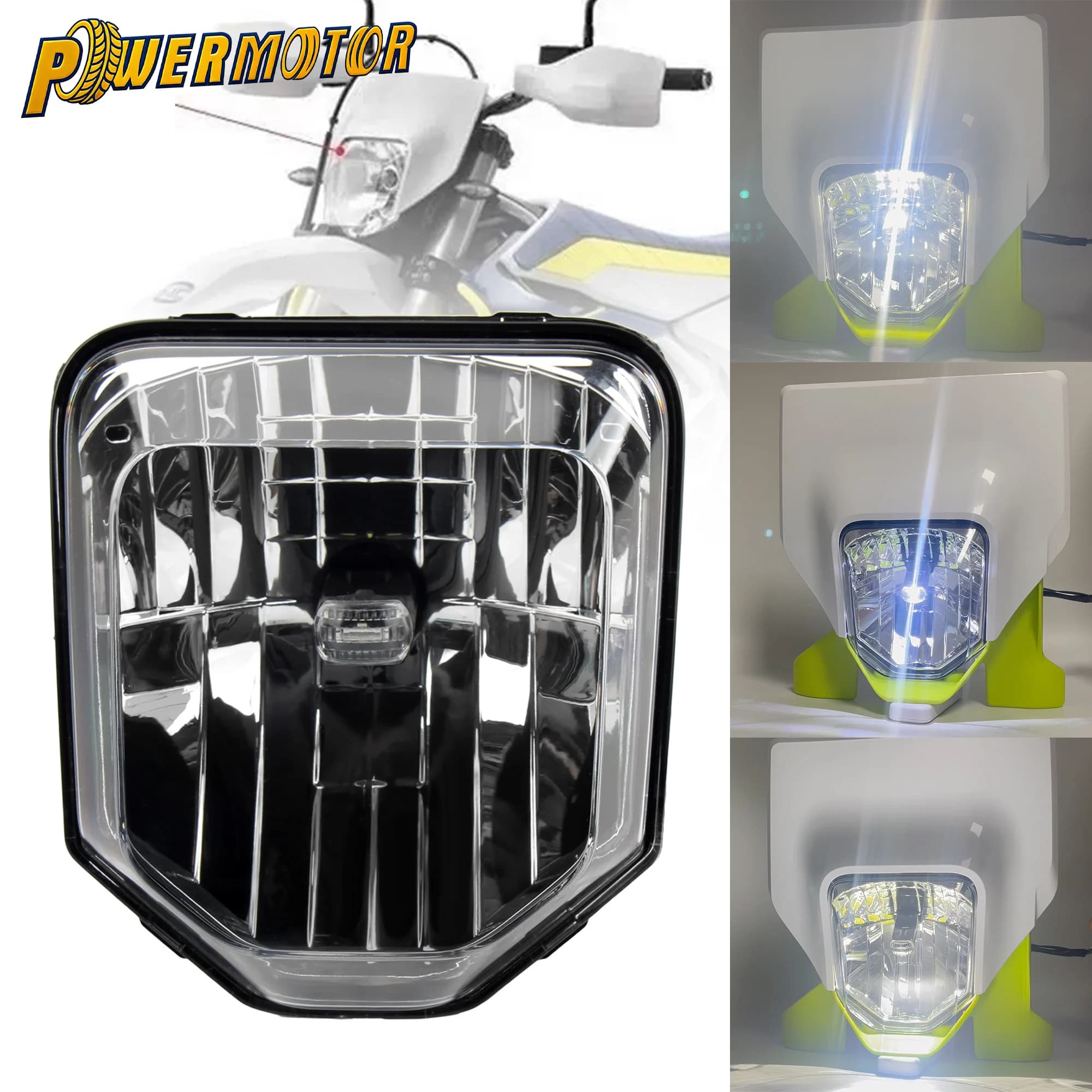 Enduro Motocross LED Faro Stoppino Carena Per Husqvarna 701 TE 250 300 450 FC FE TC 125 300i 2024 Accessori Moto