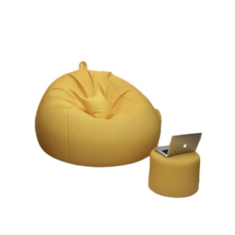 Single nest chair bean bag small sofa seat cushion bedroom tatami living room lying chair reclining can sleep lazy sofa