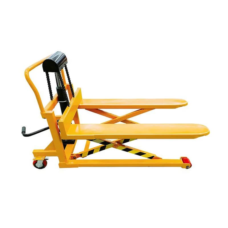 Carrello Elevatore a Forbice Manuale Idraulico da 1 Tonnellata per Sollevamento e Assemblaggio