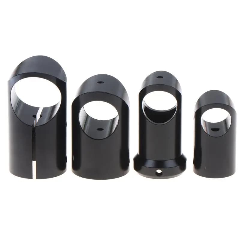 New Sale Landing Gear CNC Aluminum Alloy Tee Tripod 12 14 16 20mm Carbon Fiber Tube Connector For Agriculture Drone UAV