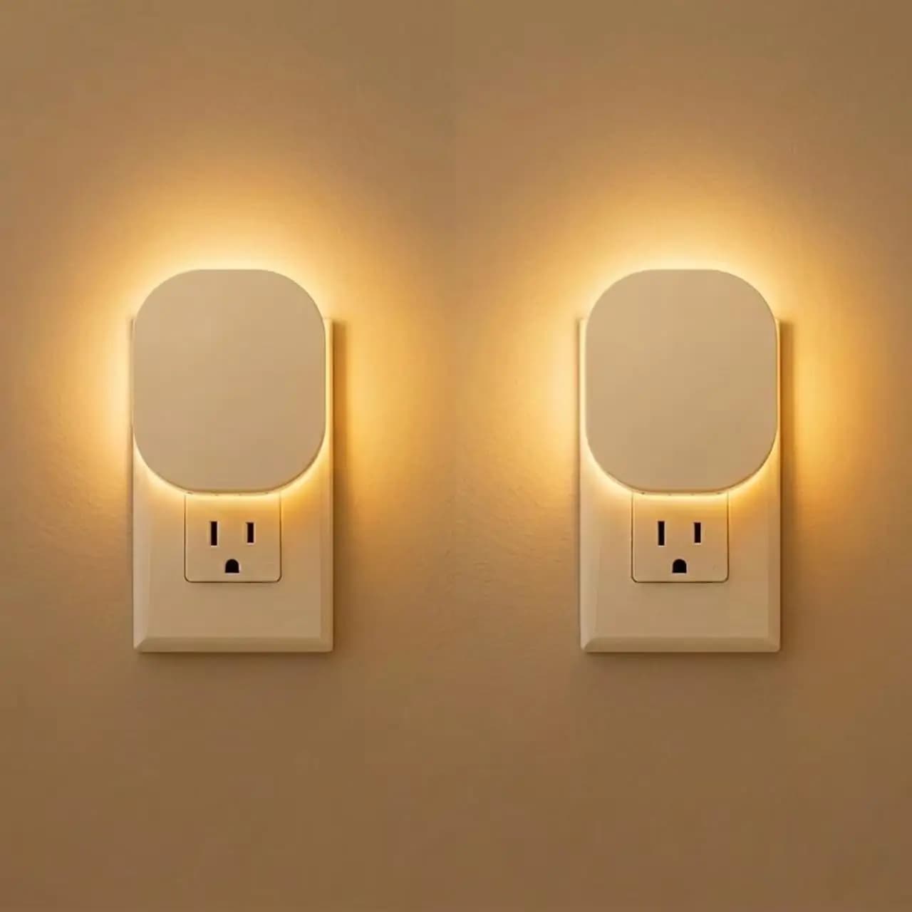 Luce Notturna LED con Sensore di Movimento, Luminosità Regolabile, Luce Calda per la Cura degli Occhi, Ideale per Bambini