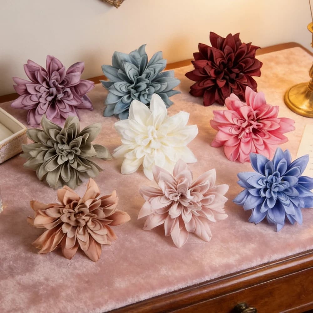 5/10 Pezzi Fiori Artificiali in Seta Gerbera per Decorazione Casa, Giardino, Esterni, Ghirlanda di San Valentino, Regalo Fai-da-Te, Scatola di Caramelle, Accessori per Matrimonio