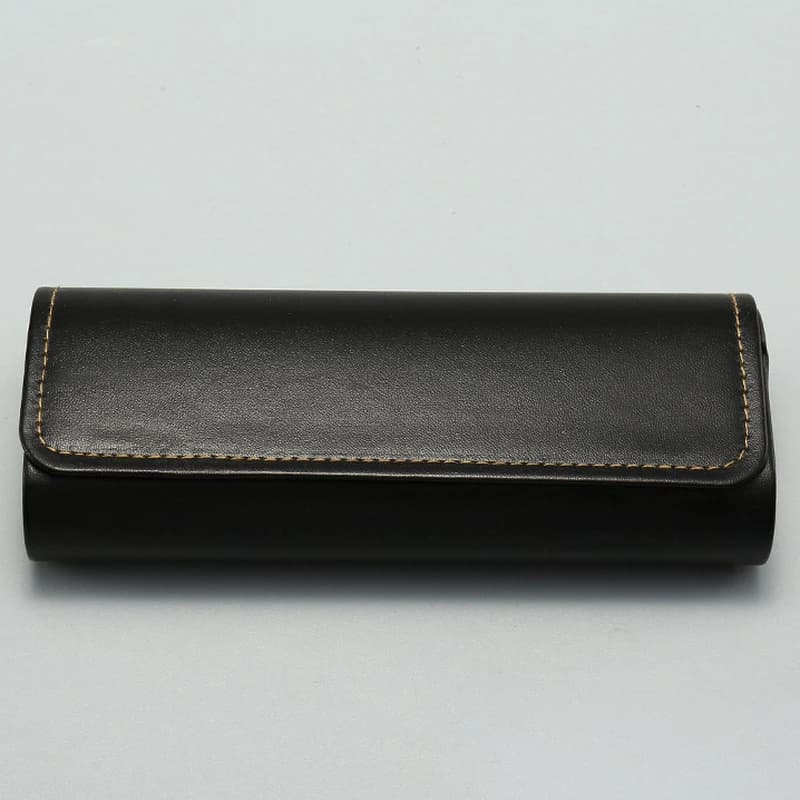〔BGS3〕Custodia per occhiali in pelle PU portatile per uomo e donna, scatola portaocchiali da sole e da vista, custodia anti-pressione per occhiali, accessori