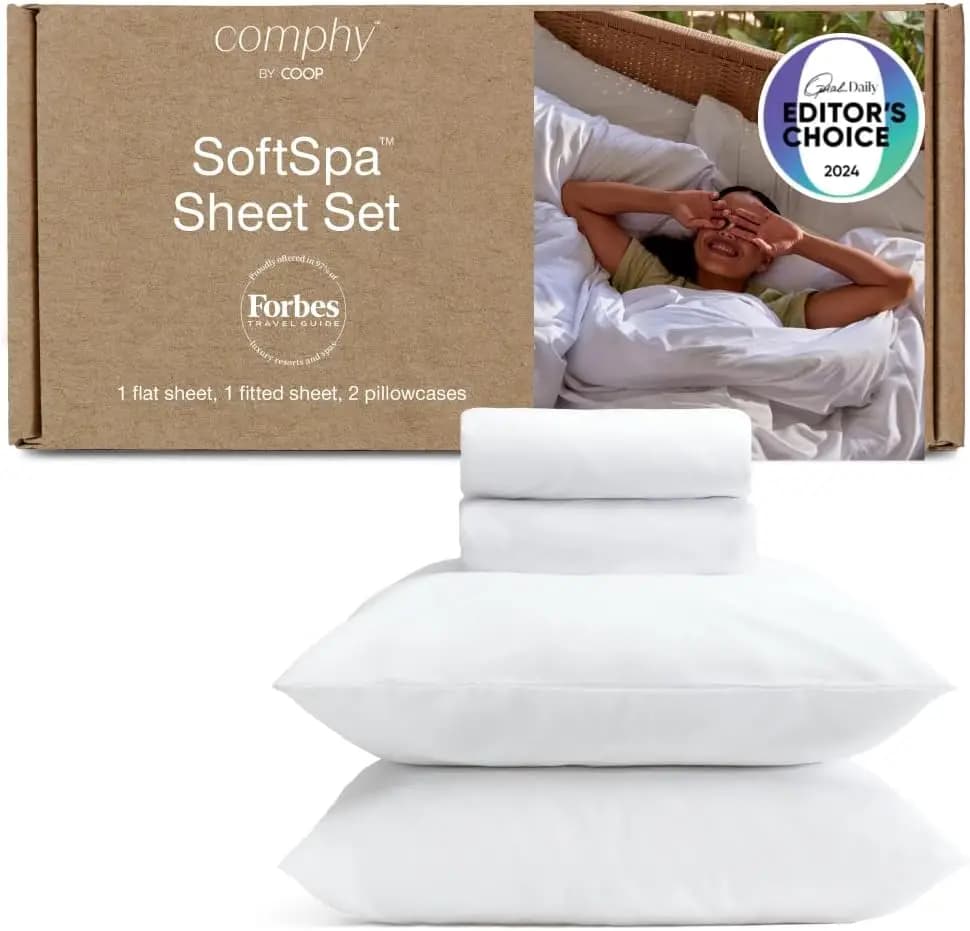 Super Soft King Size Sheet Set, 4 Pieces, Luxury Spa Plush with Loyalty