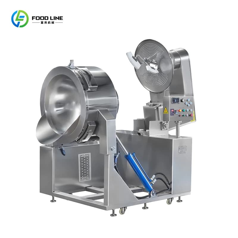 50 litres steam / gas / electric kettle with motor and agitator
